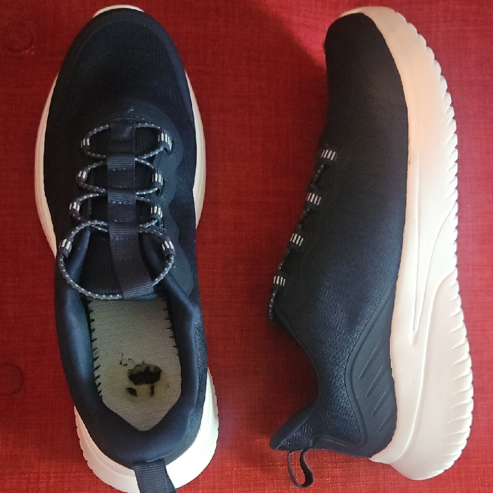NWOT Navy and White Athletic WORKS Athletic Sneakers